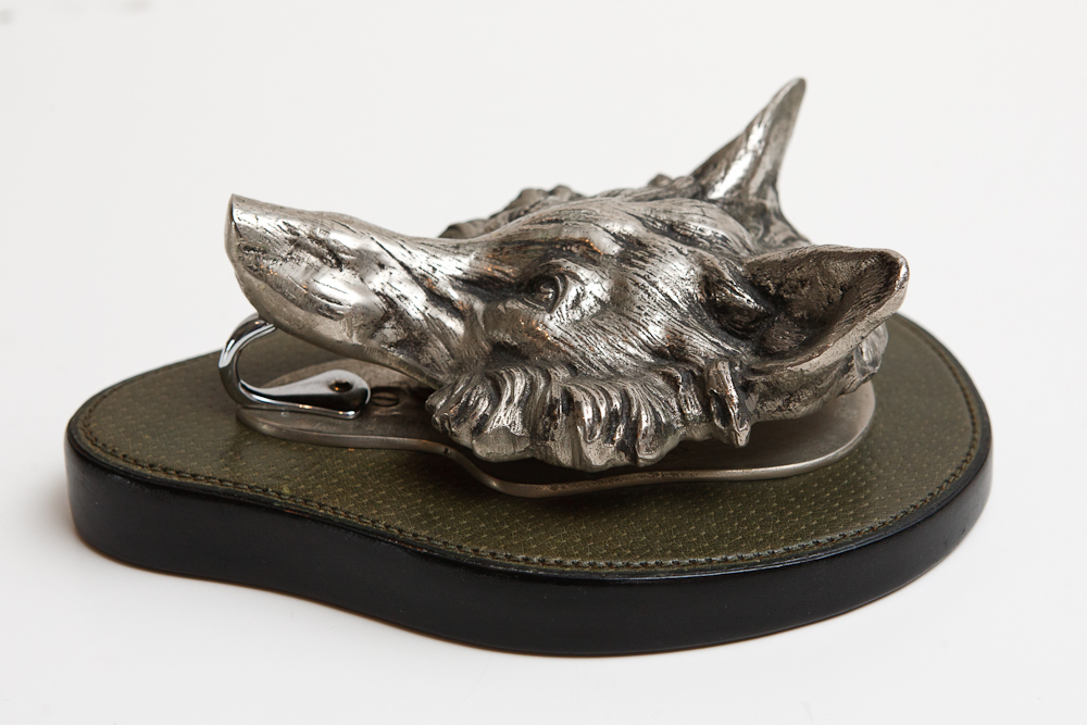 Vintage Gucci Wolf Head Key Chain Holder : On Antique Row - West