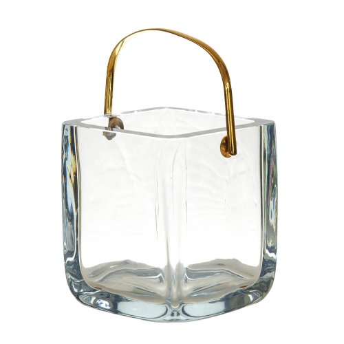 Cartier Glass Ice Bucket : On Antique Row - West Palm Beach - Florida